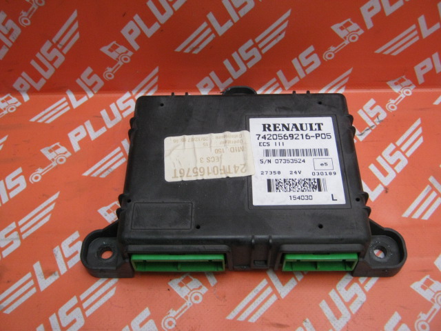 Oryginalna kaseta / sterownik poduszek ECS RENAULT PREMIUM DXI 410 / 430 / 440 / 450 / 460 Renault