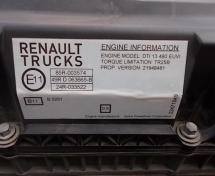 Kompletny silnik DTI 13 z osprzętem do RENAULT GAMA T 480 KM Euro 6 Renault 3